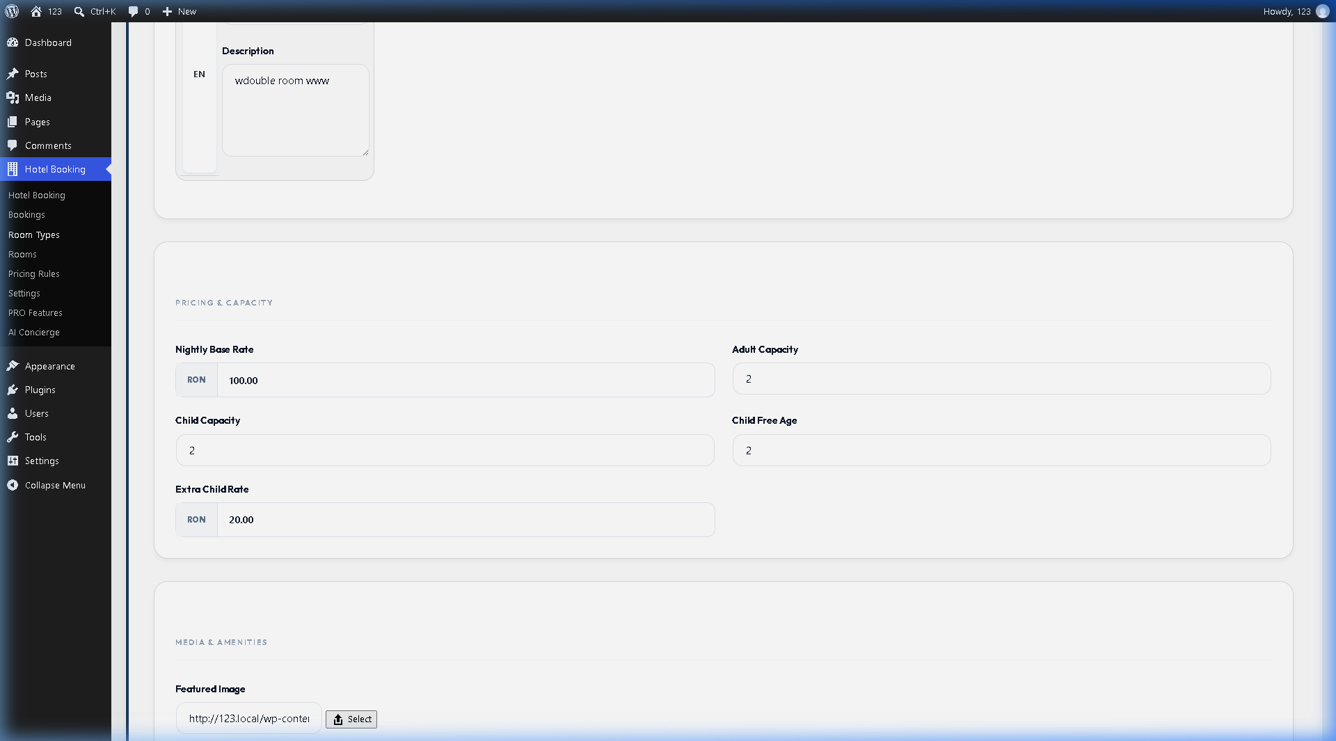 Configure children pricing and age groups in WordPress booking plugin