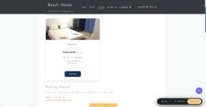 Modern Hotel Booking tested live at beachhouse.ro vacation rental on Romania's Black Sea coast